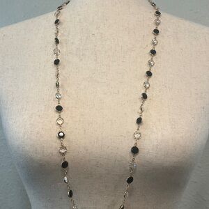 Elegant Black and Gold Necklace